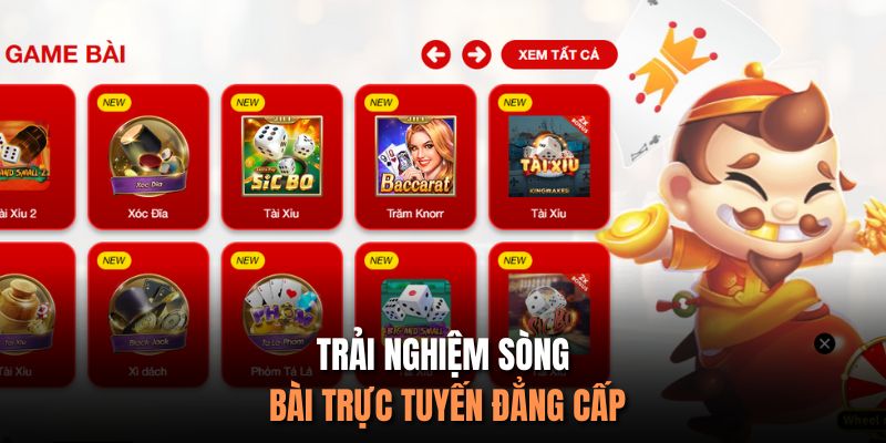 Trải nghiệm sòng bạc trực tuyến ở cấp độ ngang